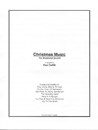 Christmas Music for Woodwind Quintet