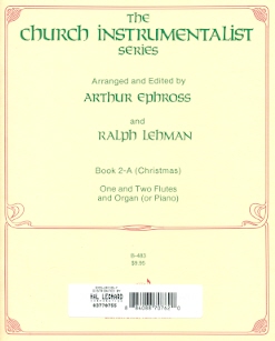 Church Instrumentalist Series - Book 2-A: Christmas