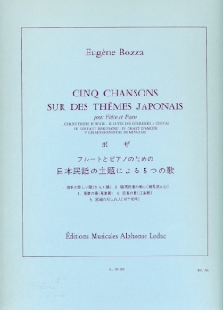 Cinq Chansons sur des Themes Japonais