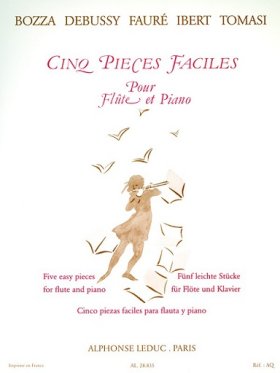 Cinq Pieces Faciles Pour Flute et Piano