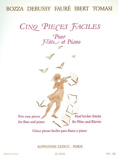 Cinq Pieces Faciles Pour Flute et Piano