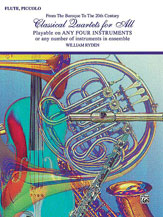 Classical Quartets for All (Score Form)
