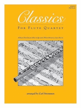 Classics for Flute Quartet (score only)