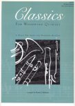 Classics for Woodwind Quintet-bass clarinet part