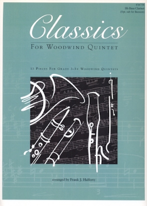 Classics for Woodwind Quintet-bass clarinet part