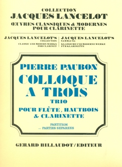 Colloque a Trois  (parts only)