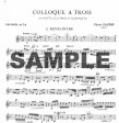 Colloque a Trois  (parts only)