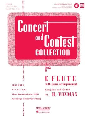 Concert and Contest Collection (flute, audio access)