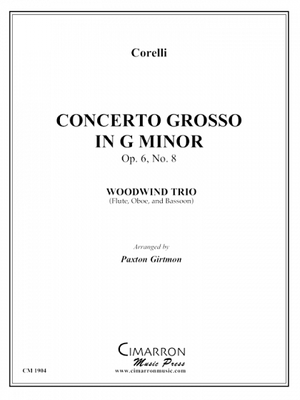 Concerto Grosso Op6 #8 (Christmas Concerto)