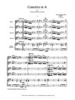 Concerto in A