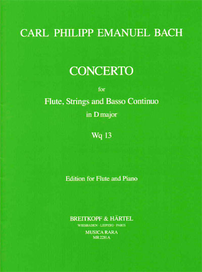 Concerto in D major (Wq13)