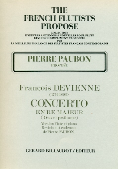 Concerto in D Opus Posthumous (ed.Paubon)
