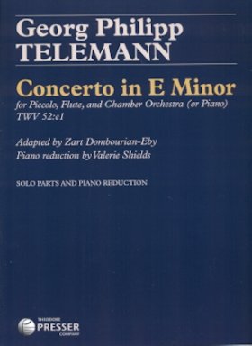 Concerto in e minor TWV 52:E1
