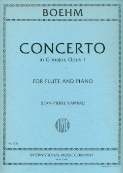 Concerto in G Op1(ed.Rampal)