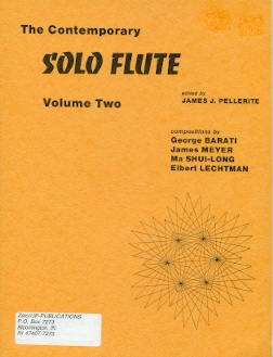 Contemporary Solo Flute (Volume 2)