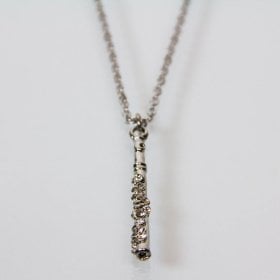 Crystal Flute Necklace