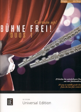 Curtain Up-Duos 1-25 easy to middle-grade duets