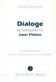 Dialoge-50 Spielstucke for Two Flute (ed.Weinziel&Wachter)(sc)