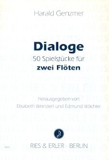 Dialoge-50 Spielstucke for Two Flute (ed.Weinziel&Wachter)(sc)