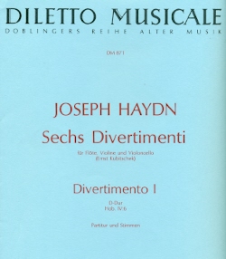 Divertimento I in D Hob. IV:6
