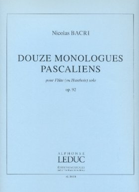 Douze Monologues Pascaliens Op92