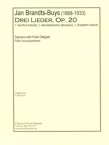 Drei Lieder Op20