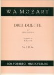 Duet #3 in D (parts only)