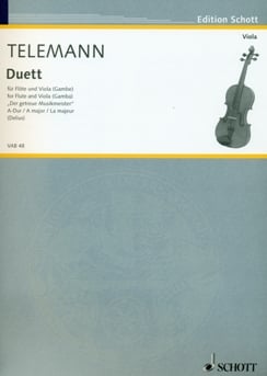 Duet in A (score only)