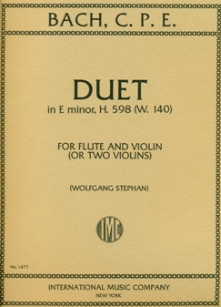 Duet in e (WQ140)