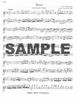 Duet in G for flute and clarinet DL