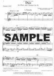Duo for Flute and Clarinet in A (score form)