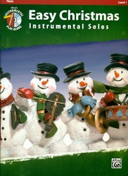 Easy Christmas Instrumental Solos (Flute Book with CD)