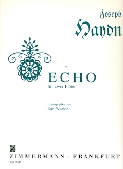 Echo (ed.Walther) (2 scores)