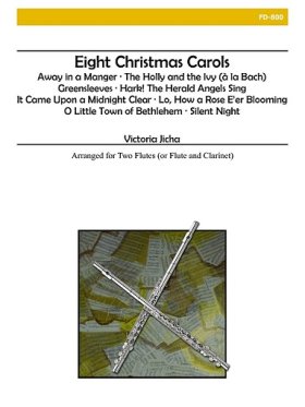 Eight Christmas Carols for Flute Duet