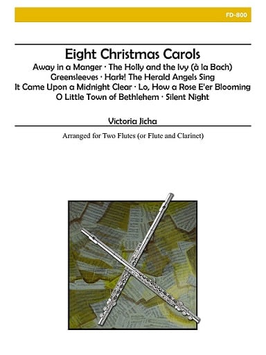 Eight Christmas Carols for Flute Duet