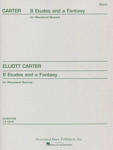 Eight Etudes and a Fantasy (Score Only)