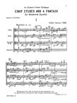 Eight Etudes and a Fantasy (Score Only)