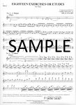 Eighteen Etudes (w/2nd flute part) (ed.Wincenc)