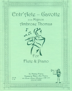 Entr'acte-Gavotte from "Mignon"