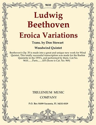 Eroica Variations,Op35 (Parts Only)