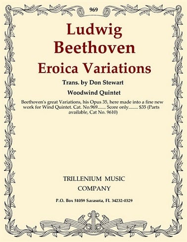 Eroica Variations,Op35 (Score Only)