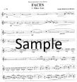 Faces for Two Baroque Flutes (score form)