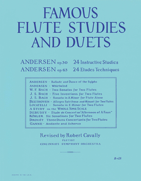 Famous Flute Studies & Duets