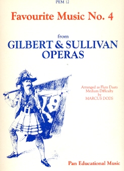 Favorite Music #4 from Gilbert & Sullivan Operas (ed.Dods) (sc)
