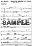 Fifteen Three-Part Sinfonias (BWV 787-801)