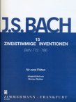 Fifteen Two part Inventions (BWV772-BWV786)