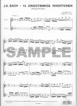 Fifteen Two part Inventions (BWV772-BWV786)