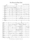 Five Pieces for Flute Choir