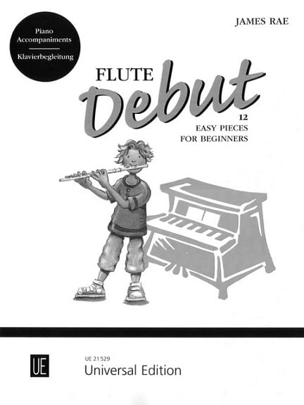 Flute Debut - 12 Easy Pieces for Beginners (Piano Accompaniment)