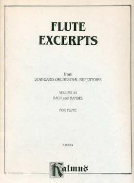 Flute Excerpts from Standard Orchestral Repertoire (Volume 3)